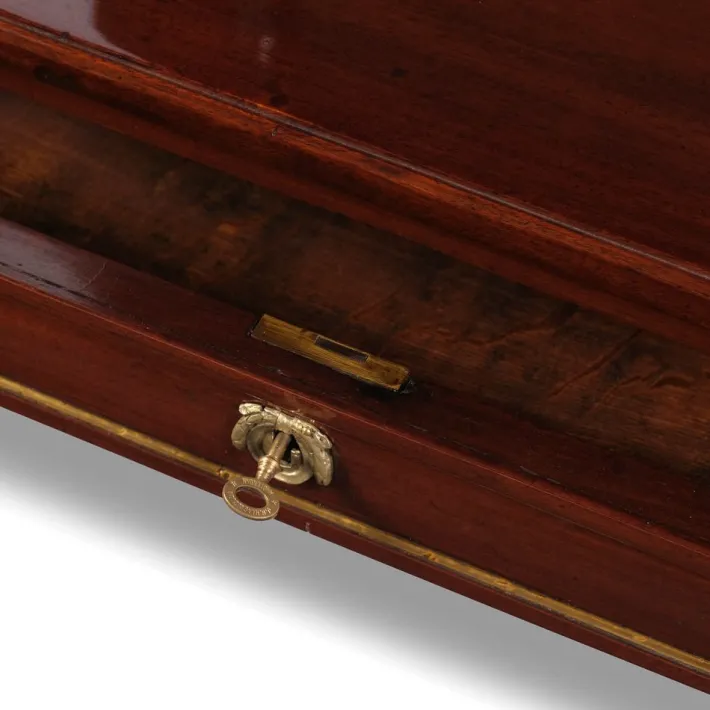 Pamono Dressing Table Vanity Table in Mahogany, Netherlands, 1830s Clearance