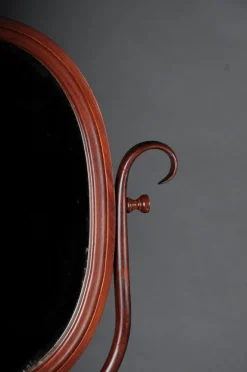 Pamono Dressing Table with Standing Mirror in Beech from Thonet, 1900s Best