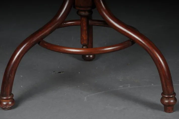 Pamono Dressing Table with Standing Mirror in Beech from Thonet, 1900s Best