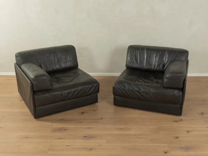 Pamono DS-76 Modular Sofa from De Sede, 1970s, Set of 2