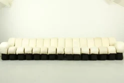 Pamono DS-600 Non Stop Sofa DS-600 with 15 Elements attributed to Eleonore Peduzzi Riva for de Sede, Switzerland, 1970s, Set of 15 Best