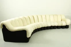 Pamono DS-600 Non Stop Sofa DS-600 with 15 Elements attributed to Eleonore Peduzzi Riva for de Sede, Switzerland, 1970s, Set of 15 Best