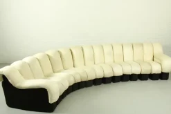 Pamono DS-600 Non Stop Sofa DS-600 with 15 Elements attributed to Eleonore Peduzzi Riva for de Sede, Switzerland, 1970s, Set of 15 Best