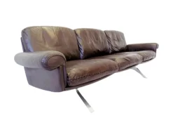 Pamono DS-31 3-Seater Sofa, Armchairs and Ottoman, 1970s, Set of 4 Clearance