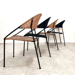 Pamono DU41 Chairs by Gastone Rinaldi for Rima, Set of 4 Clearance