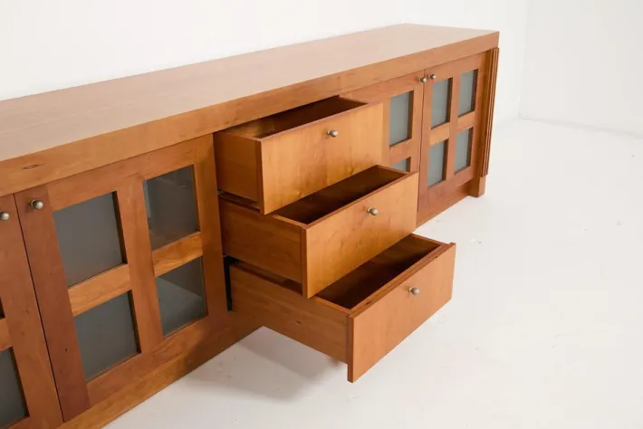 Pamono Dutch Architectural Sideboard, 1990s