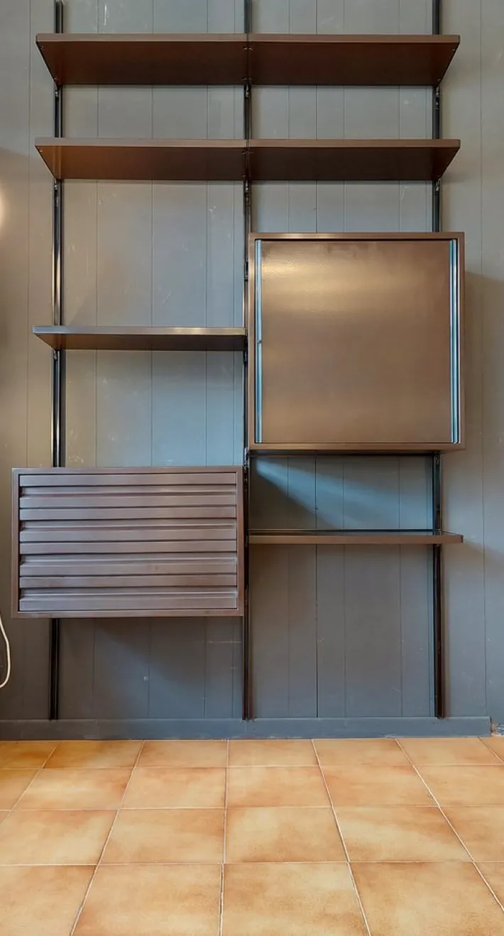 Pamono E22 Bookshelf by Osvaldo Borsani for Tecno, Italy, 1960s Clearance