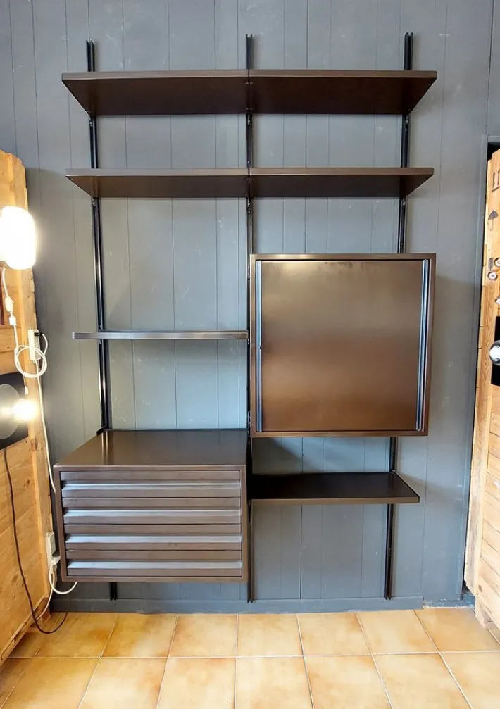 Pamono E22 Bookshelf by Osvaldo Borsani for Tecno, Italy, 1960s Clearance