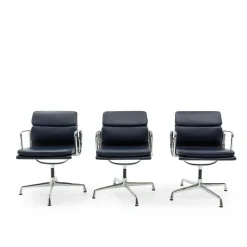 Pamono EA 208 Soft Pad Alu Group Office Chair by Charles & Ray Eames for Vitra Clearance