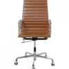 Pamono EA-119 Chair in Brown Leather by Charles Eames, 2000s Best