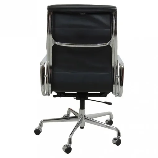 Pamono EA-219 Desk Chair in Leather by Charles Eames for Vitra