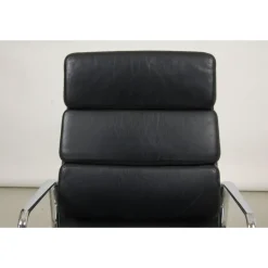 Pamono EA-219 Desk Chair in Leather by Charles Eames for Vitra