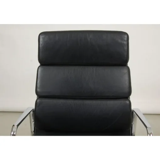 Pamono EA-219 Desk Chair in Leather by Charles Eames for Vitra