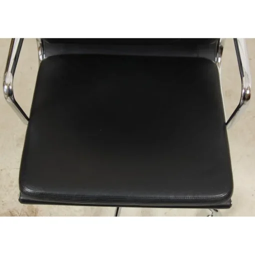 Pamono EA-219 Desk Chair in Leather by Charles Eames for Vitra