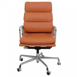 Pamono Ea-219 Office Chair in Cognac Leather by Charles Eames for Vitra Hot