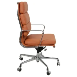 Pamono Ea-219 Office Chair in Cognac Leather by Charles Eames for Vitra Hot
