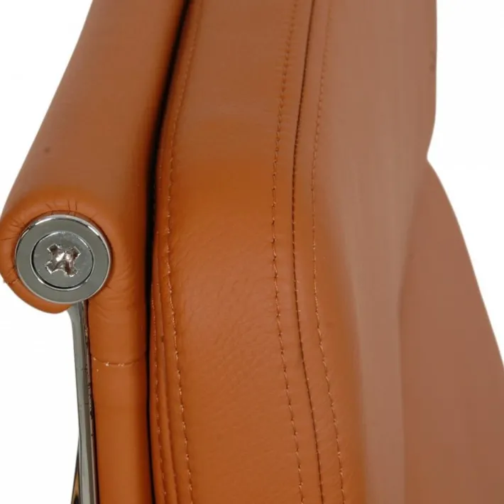 Pamono EA-219 Softpad Office Chair in Cognac Bizon Leather by Charles and Ray Eames, 2000s Sale