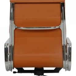 Pamono EA-219 Softpad Office Chair in Cognac Bizon Leather by Charles and Ray Eames, 2000s Sale