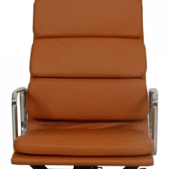 Pamono EA-219 Softpad Office Chair in Cognac Bizon Leather by Charles and Ray Eames, 2000s Sale