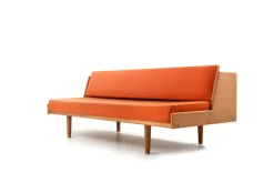Pamono Early GE-258 Daybed in Oak by Hans J. Wegner for Getama New