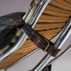 Pamono Early LC4 Chaise Longue by Le Corbusier, Pierre Jeanneret, and Charlotte Perriand, France, 1930s New