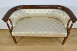 Pamono Early 20th Century Empire Stained Beech Living Room Set from J&J Kohn, 1890s, Set of 3 Outlet