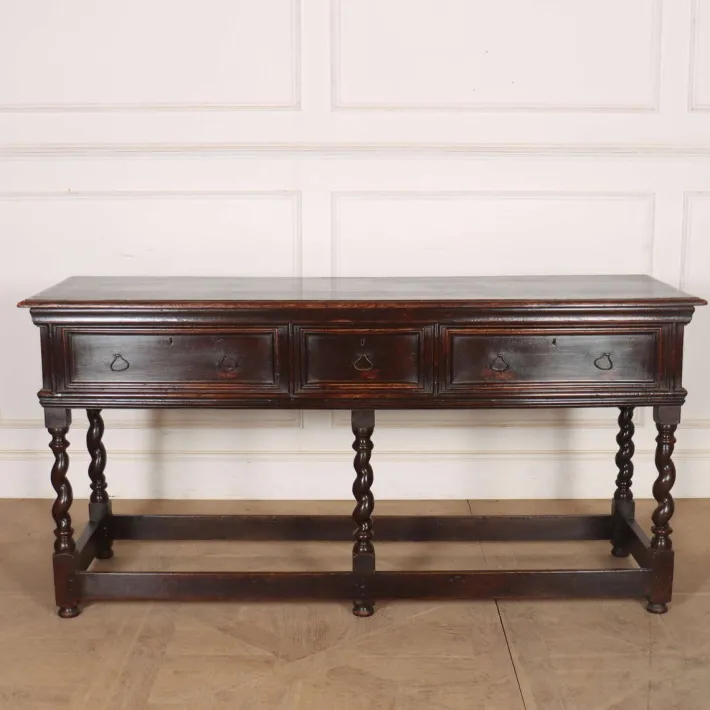 Pamono Early 18th Century English Oak Dresser Base Best