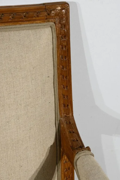 Pamono Early 19th Century Louis XVI Stained Beech Bench