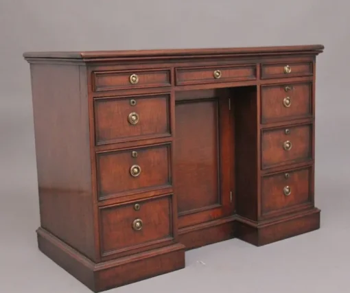 Pamono Early 19th Century Mahogany Kneehole Desk, 1830s Online