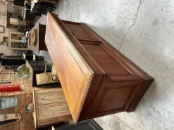 Pamono Early 20th Century Solid Oak Counter Outlet