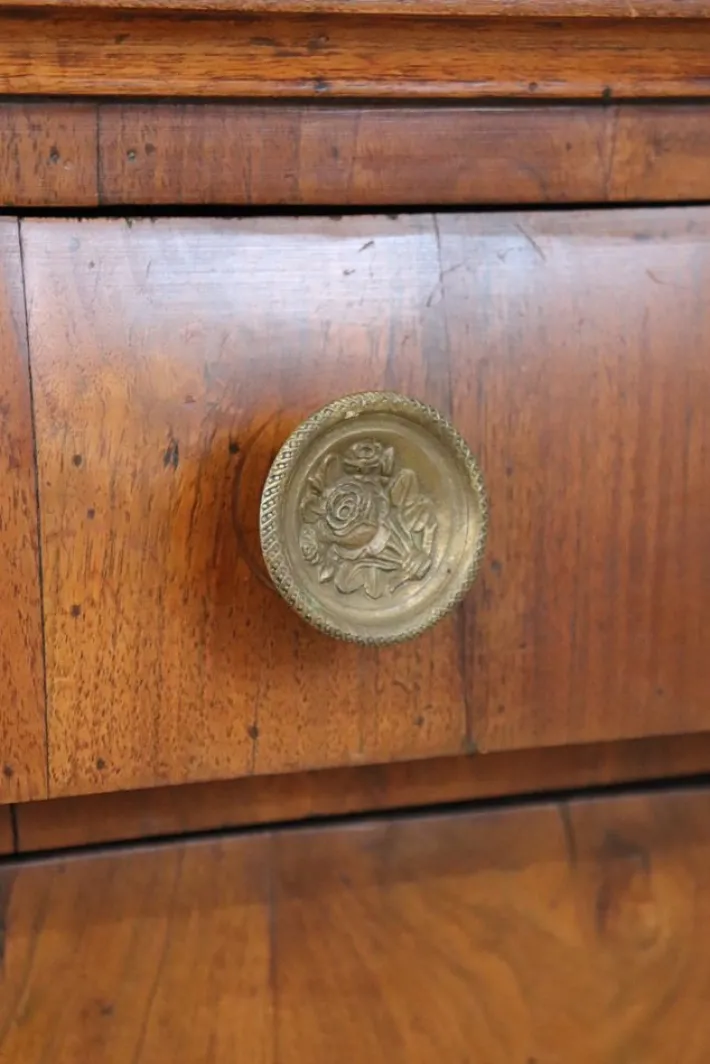 Pamono Early 19th Century Walnut Nightstand New