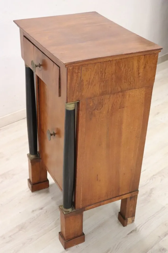 Pamono Early 19th Century Walnut Nightstand New
