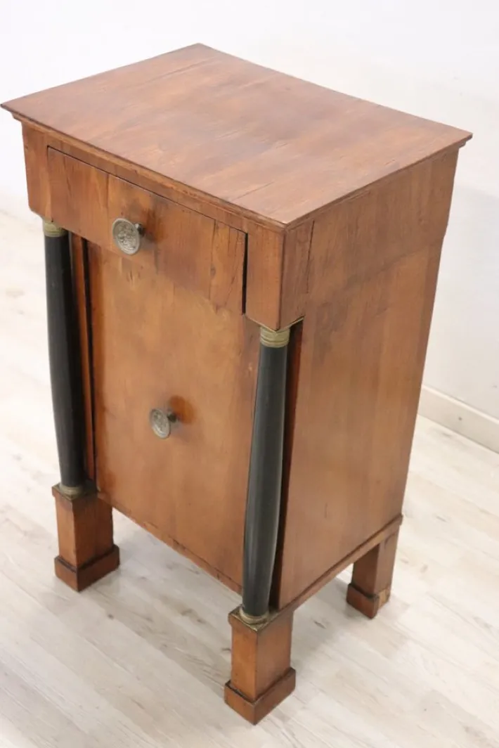 Pamono Early 19th Century Walnut Nightstand New