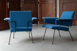 Pamono Easy Chairs by Rudolf Wolf, Set of 2 New