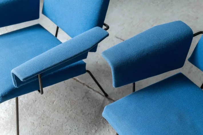 Pamono Easy Chairs by Rudolf Wolf, Set of 2 New