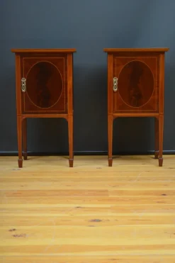 Pamono Edwardian Bedside Cabinets in Mahogany, 1900, Set of 2 Best