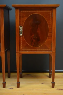 Pamono Edwardian Bedside Cabinets in Mahogany, 1900, Set of 2 Best