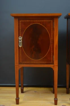 Pamono Edwardian Bedside Cabinets in Mahogany, 1900, Set of 2 Best