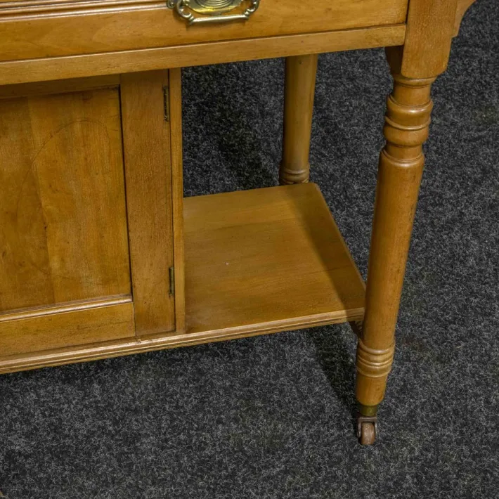 Pamono Edwardian Birch Washstand Online