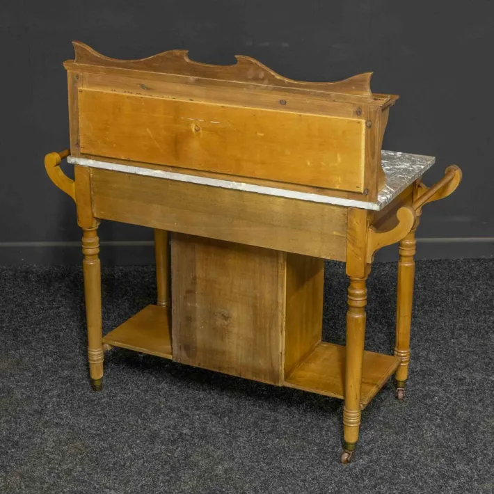 Pamono Edwardian Birch Washstand Online
