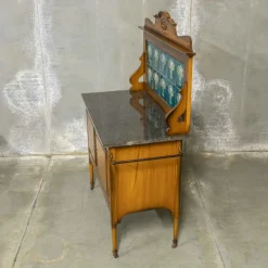 Pamono Edwardian Marble Top Washstand, 1890s Discount