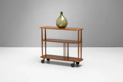 Pamono Elm Bookshelf by Lucian Ercolani for Ercol, 1960s Clearance