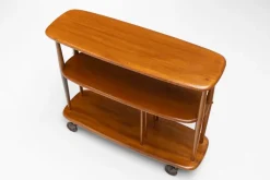 Pamono Elm Bookshelf by Lucian Ercolani for Ercol, 1960s Clearance