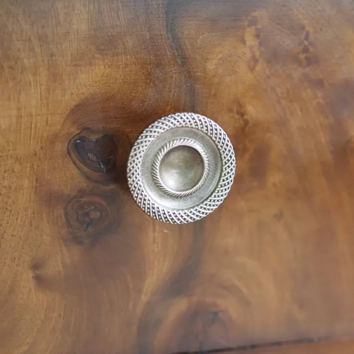 Pamono Empire Biedermeier Chest of Drawers with Marble Best