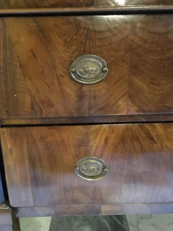 Pamono Empire Chest of Drawers in Walnut with Bronze Details, 18th Century Sale