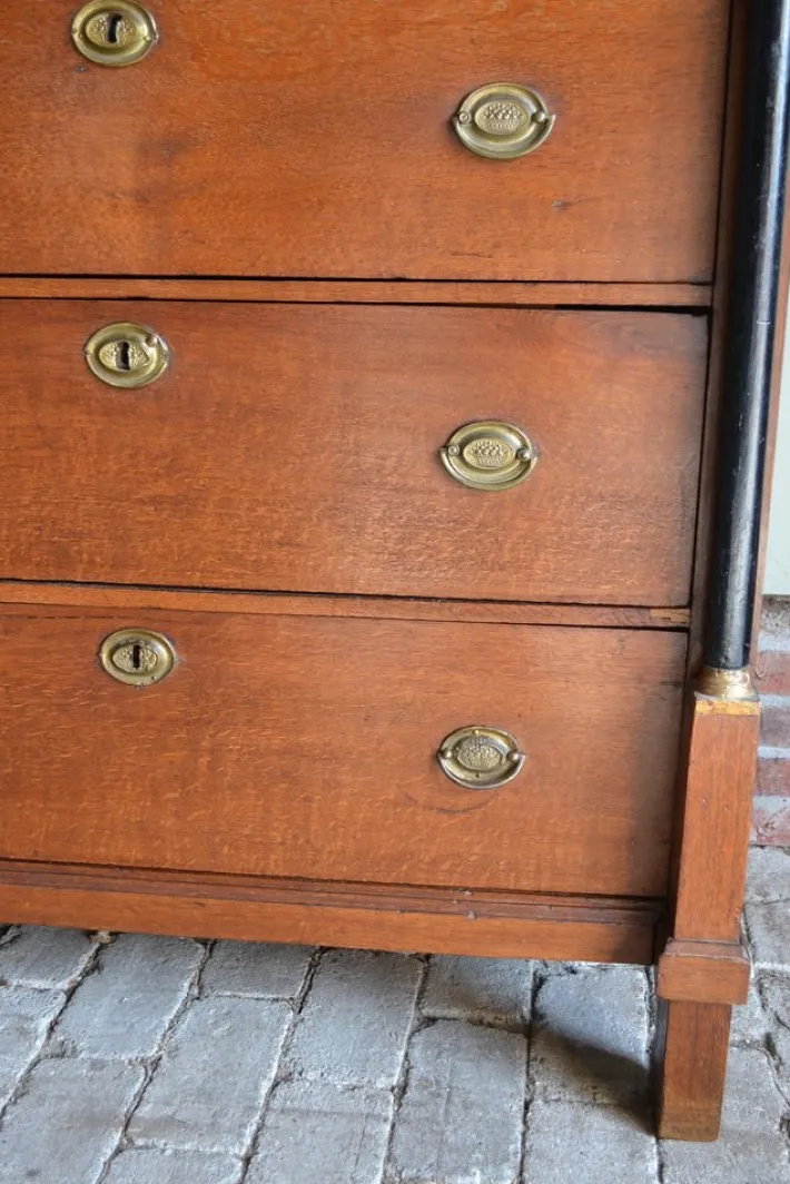 Pamono Empire Chiffoniere in Oak Clearance