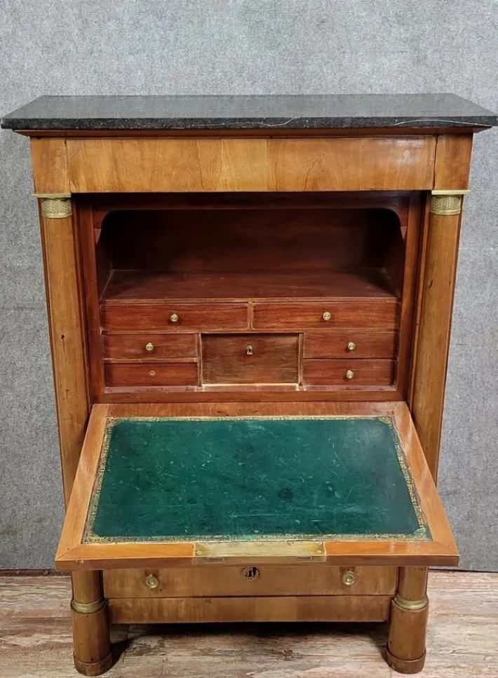 Pamono Empire Mahogany Secretary, 1820