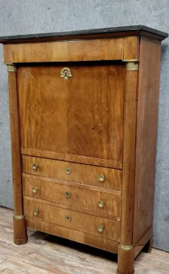 Pamono Empire Mahogany Secretary, 1820