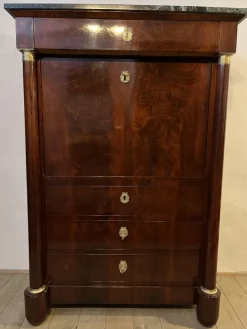 Pamono Empire or Biedermeier Period Secretary Outlet