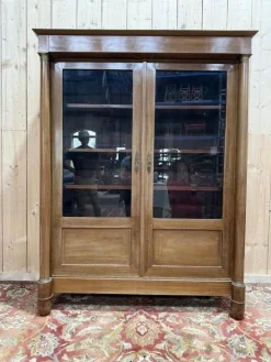 Pamono Empire Style Display Cabinet in Mahogany Discount